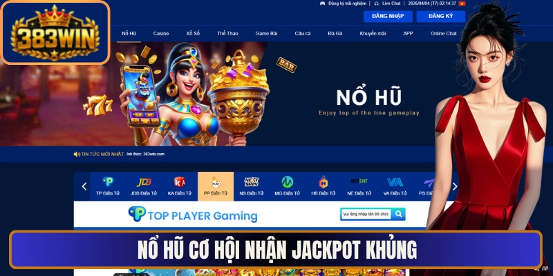 Nổ hũ mang đến nhiều cơ hội nhận jackpot khủng