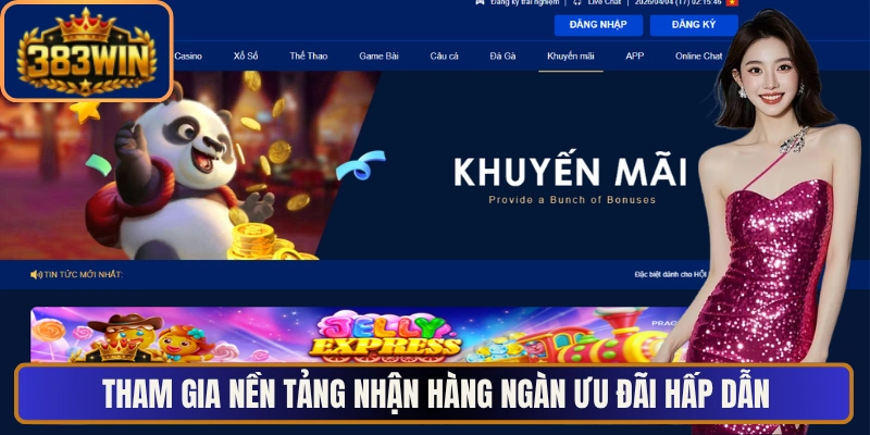 Tham gia nền tảng nhận hàng ngàn ưu đãi hấp dẫn