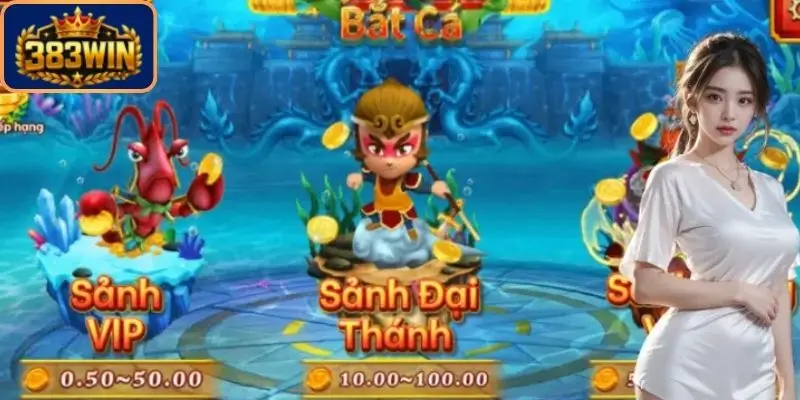 Đại thánh bắn cá là game chơi đặc sắc