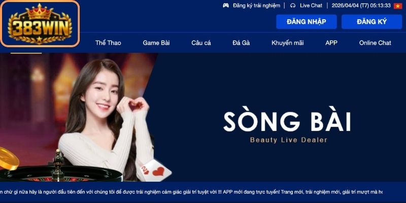 Sơ bộ vài nét giới thiệu casino 383Win