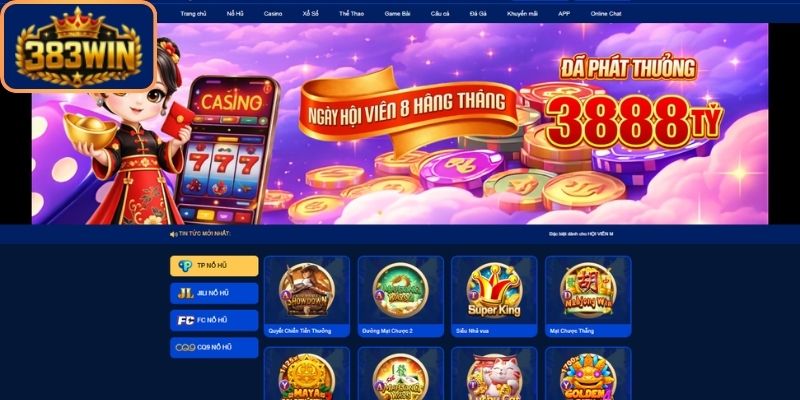 Giới thiệu 383win - nhà cái số 1  hiện nay
